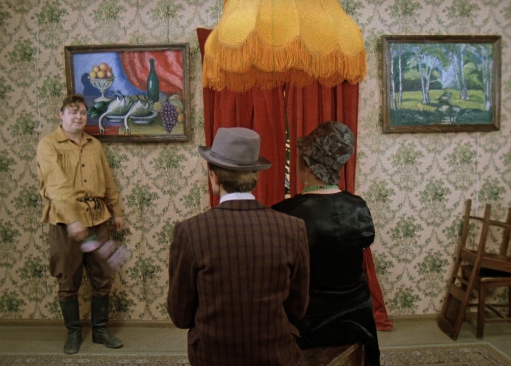 не работаешь жить не на что. чьих работ не будет. чьих кистей эти работы из фильма не может быть. житие мое иван васильевич меняет профессию. юрий яковлев иван васильевич меняет профессию.