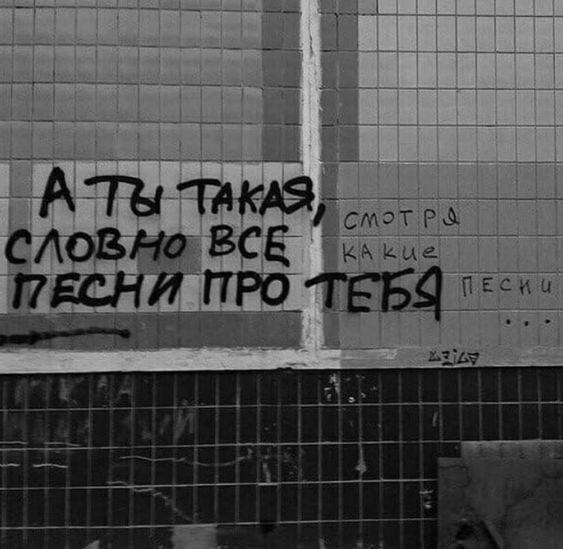 На заборе