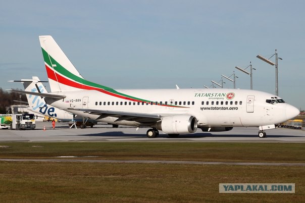 В Казани разбился пассажирский Боинг 737