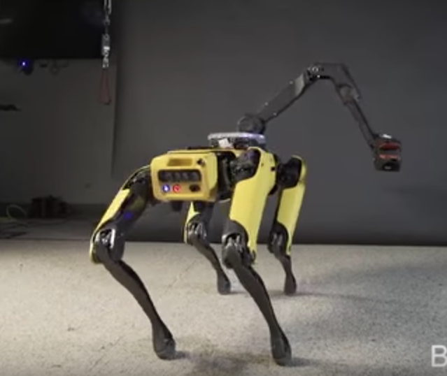 Робот boston dynamics танцует под Uptown Funk