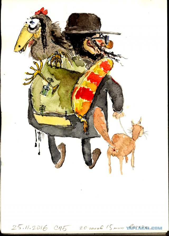 Мои рисунки по вечерам...