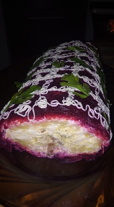 Роллы сельдиевошубные