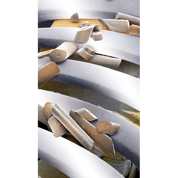 Бытовые предметы очень крупным планом