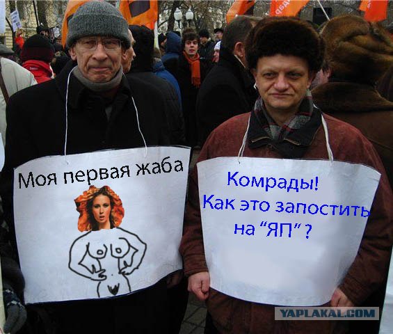 Фотожаба: Митинг