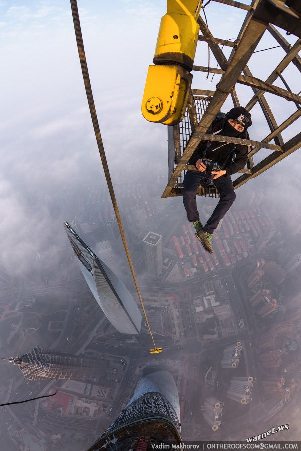 Shanghai Tower (650 meters).
