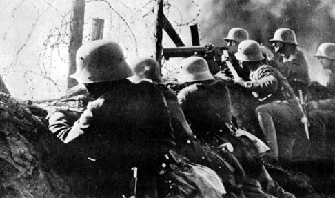 Зачем немецкие солдаты носили рогатые шлемы
