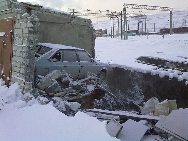 Березники - город на краю провала