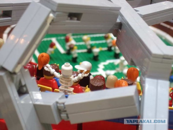 Lego-инсталляция Олимпиады 2008 в Гонконге