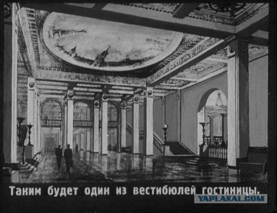 Сталинские высотки, как строили в 50-х