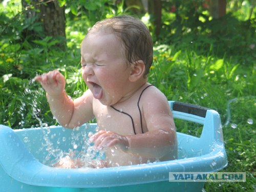 Импровизированный бассейн