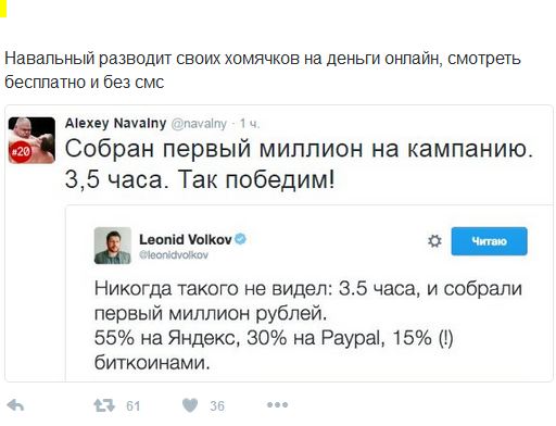 Алексей Навальный объявил о намерении участвовать в президентских выборах в 2018 году