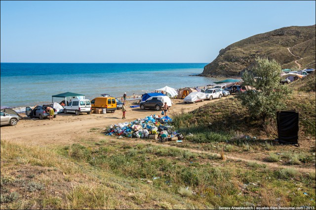 Кирдык дикому отдыху в Крыму. Спасибо товарищам из Минэкологии Крыма!