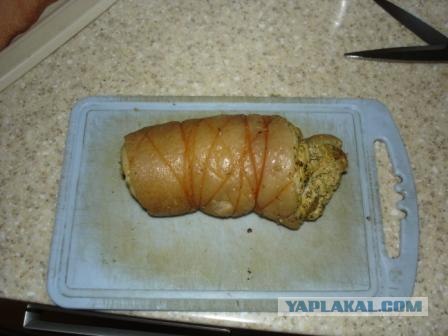 Корейка поросенка по-кассельски &