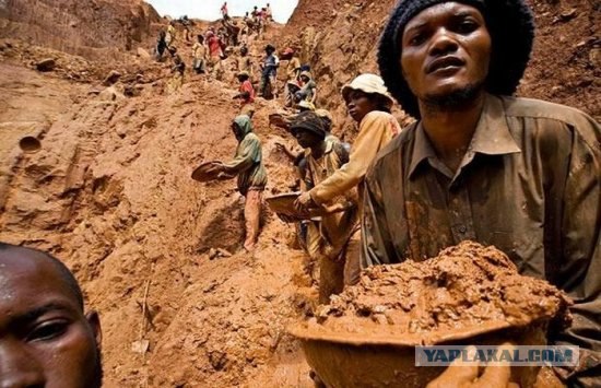 Тяжелое африканское золото