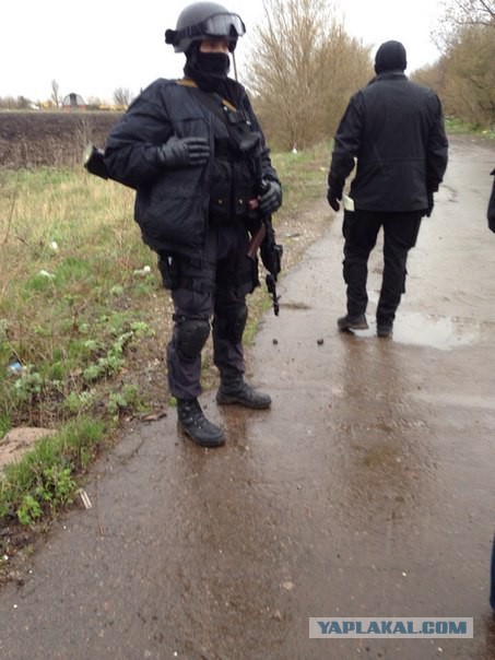 Cиловая операция в Славянске.