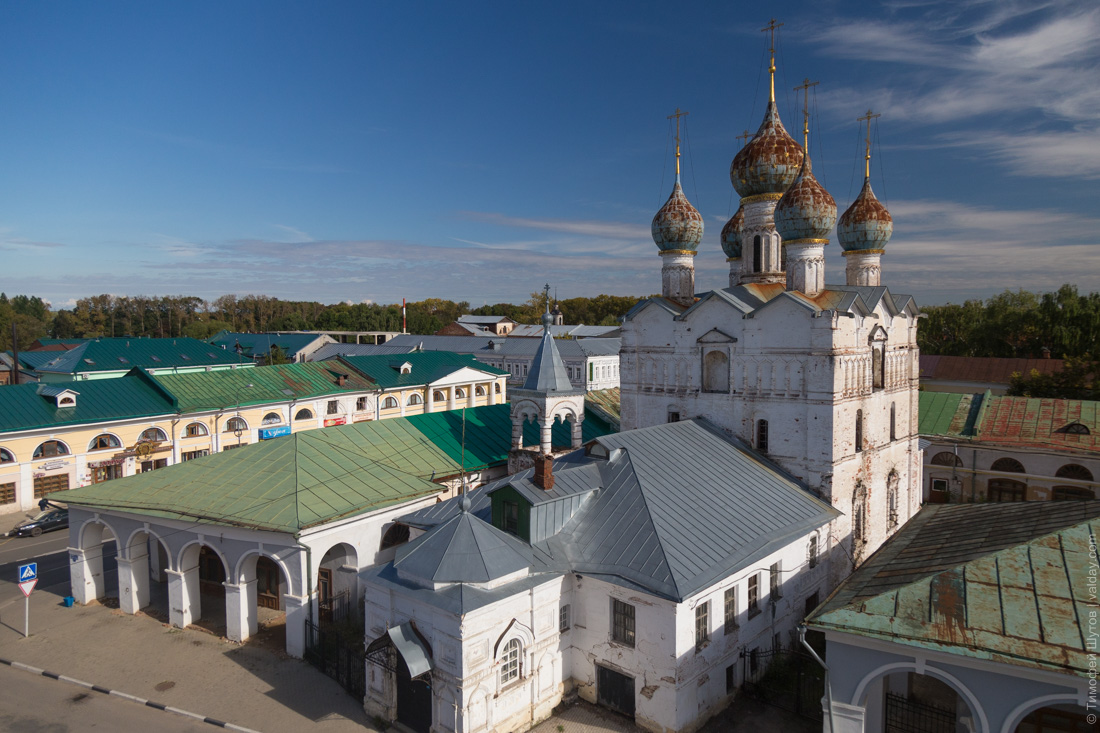 Ростов Великий звонница торговые ряды