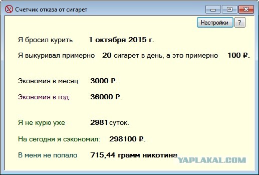 Бросил курить но пока что курю две сигареты в неделю