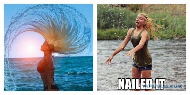 Из серии "ожидание - реальность"