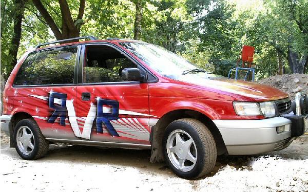 Аэрография автомобиля
