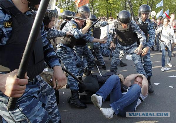 Для тех кто думает что милиция младенцы