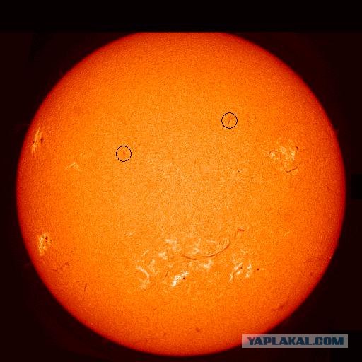 Солнце треснуло