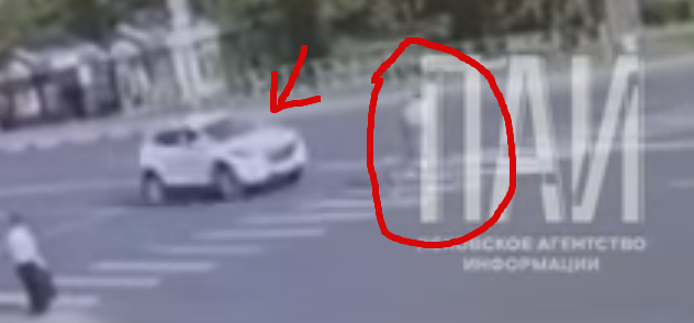 В Пскове сбили девушку
