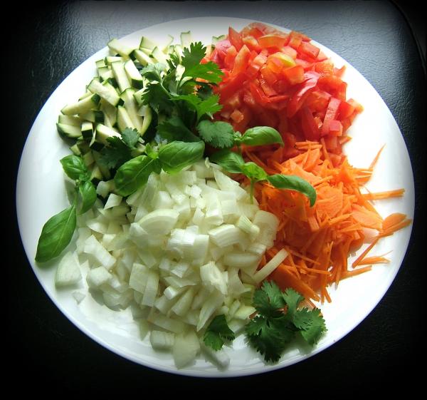 Запеканка с фаршем и овощами