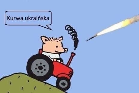Поляк про трактор.