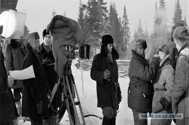 Фотографии со съёмочных площадок