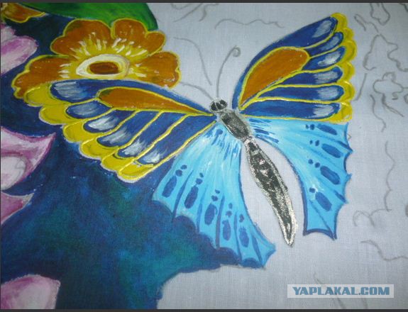 Роспись в технике батик