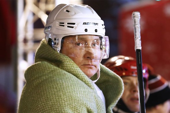 Жак Ширак и Владимир Путин. Польша, 2005 г.