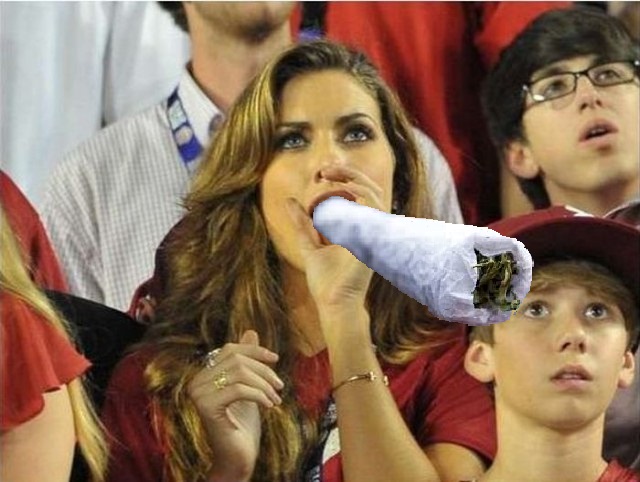 Фотожаба  Болельщица