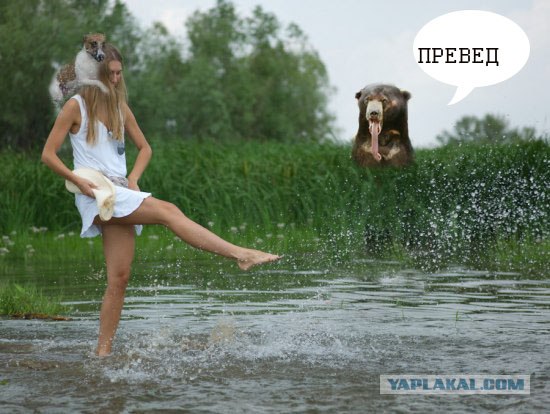 Фотожаба: Волшебный пендаль