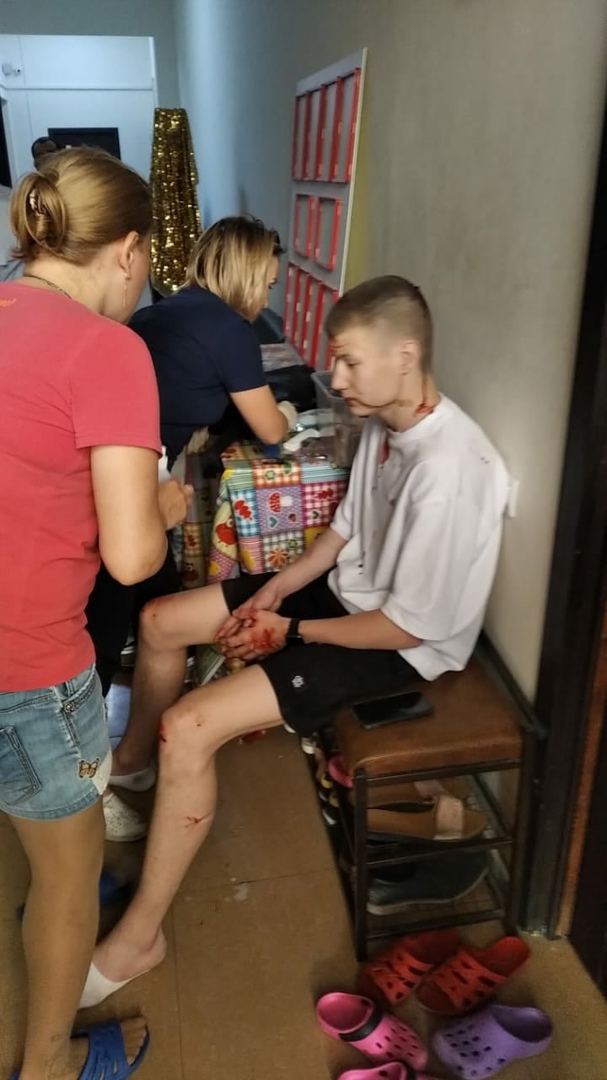 В Астрахани пыльная буря