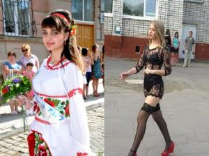 Парень в русской рубашке
