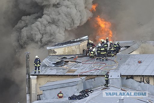 Пожар в Академии Жуковского