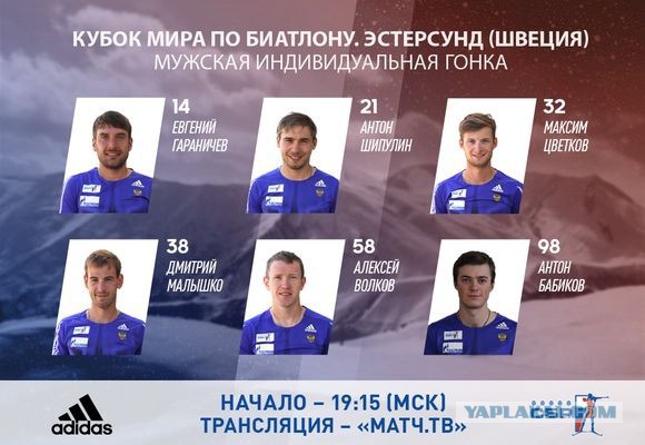 Биатлон. Сезон 2015/2016 часть1. Этап 1.