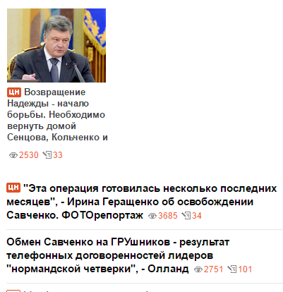 Путин помиловал Савченко