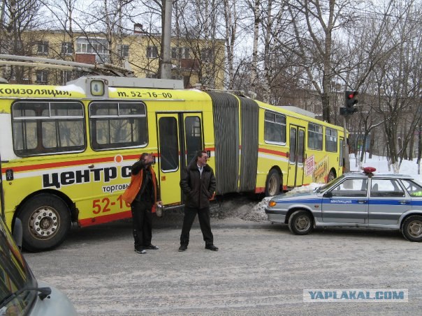 Забастовка троллейбуса.