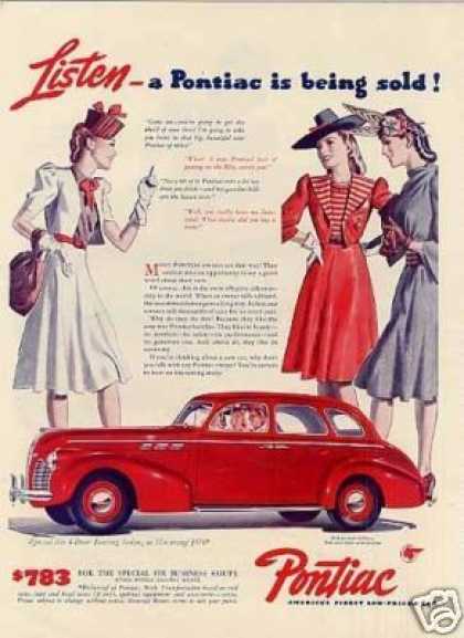 Ретро-реклама авто из сороковых