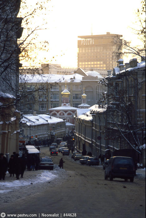 Прогулка по Москве 1995 года