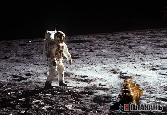Шок! Американцы на Луне встретили...
