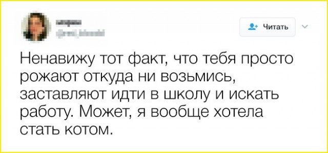 16 твитов от тех, у кого наболело так, что сил терпеть больше нет
