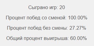 О парадоксе Монти Холла
