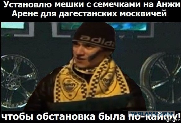 Фото с матча «Анжи» — «Терек»
