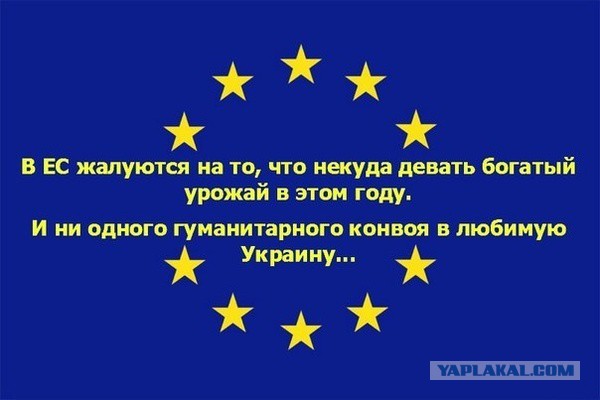 Евросоюз воткнул нож в спину Украины