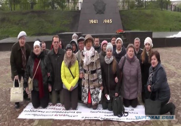 Недовольные ценами на бензин уфимцы повесили над проспектом С. Юлаева баннер с гневным лозунгом