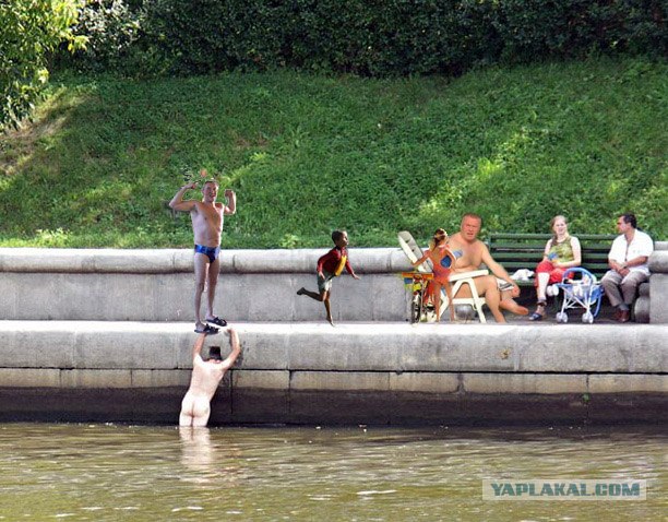 Битва фотожаберов (Команда №4), на набережной