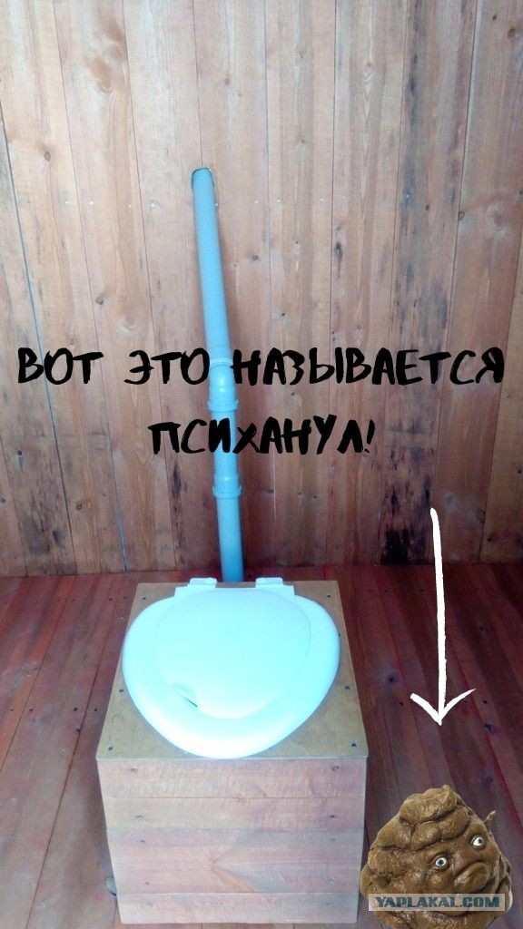 Психанул. Дачный сортир «king size»