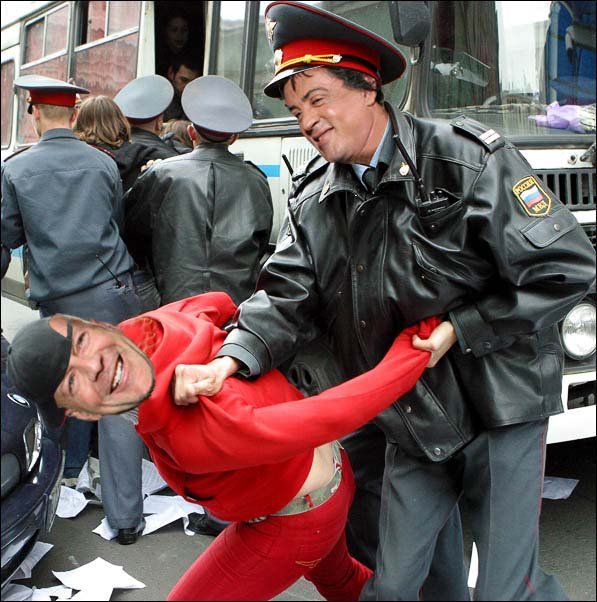Фотожаба: Брюс и Рокки
